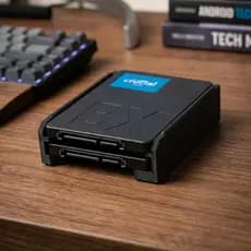 Suporte Organizador Empilhável para SSD/HDD 2.5" - Case de Mesa