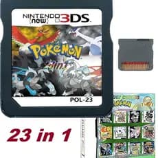 Nintendo DS 3DS 2DS NDSI NDSL NDS Lite Pokemon Consoles 23/208/468/482/486/488/500/502/520 Em 1 Cartucho De Cartão De Jogo