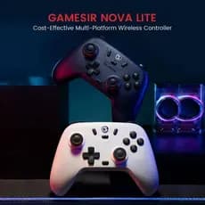 GameSir T4 Nova Lite Switch Controller Hall Efeito Gamepad Para Nintendo iPhone Telefone Celular Android Windows PC Vapor