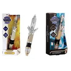 Doctor's Who Tenth Doctor's Sonic Screwdriver 10th 12th 14th Doctors Second Com Adesivos De Turnevis De Luzes E Sons