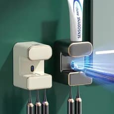 Dispensador Automático De Pasta De Dente Ultravioleta UV De Indução Totalmente Automática Espremedor Com Esterilização
