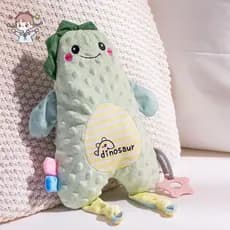 Boneca Macia Do Conforto Da Segurança Luxuoso Bebê , Brinquedo Calmante Dentição Para Recém-Nascidos