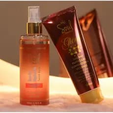 Kit Soul Red Hidratante iluminador Glow + Body Splash