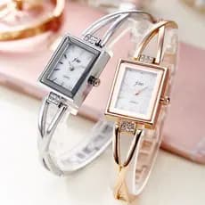 Relógio Feminino Vintage Com Pulseira De Aço