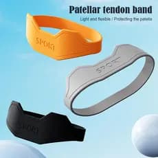 Silicone Joelho Patelar Cinta Ajustável Alta Elástica Suporte Para Basquete Correndo Caminhadas M4z2