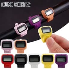 Contador De Contagem De Dedo Led , Eletrônico Digital , Tasbeeh Clicker Portátil U8