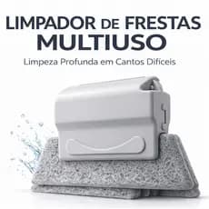 Limpador de Trilhos e Cantos Escova Mágica Multiuso Cozinha Janela Limpeza Fácil