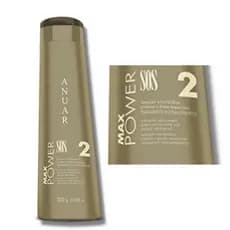 Max Power Sos 300g Anuar Cosméticos  Cabelos Danificados Tratamento Intensivo