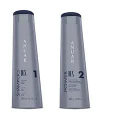 Shampoo Manutenção Dux 300ml + Power Dux 300g - Cabelos Afro - Anuar Cosméticos