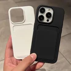 Capinha de Celular Porta Cartão Para Iphone 15,15 PRO,15 PRO MAX,16,16E,16PLUS,16PRO,16PROMAX
