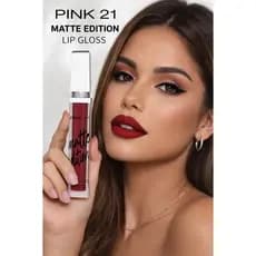 Gloss - Batom Pink21 - Lip Gloss Matte Edition