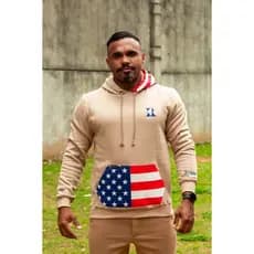 Moletom Masculino CANGURU PATRIOT -CÁQUI