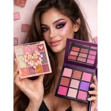 Paleta de Sombras 1 a 20 Cores Alta Pigmentação Maquiagem Olhos Profissional Pó Facial