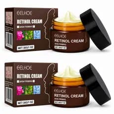 Creme Facial EELHOE com Retinol para Reduzir Rugas e Linhas Finas