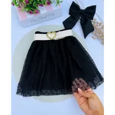Saias infantil Tule menina moda evangélica Saia de Menina 1 a 10 anos