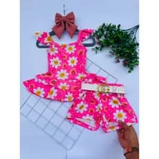 Conjunto de Menina infantil  Conjunto para criança barato moda blogueirinha  Mini Divas