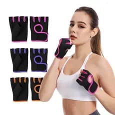 Par De Luva Para Academia Neoprene Treino Musculação Feminina Masculina PRONTO ENTREGA