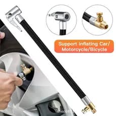 Mangueira De Ar Para Pneus De Carro , Extensão Da Bomba , Conector Giratório De , Mandril Motocicleta De Bicicleta