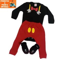 kit 3 peças inverno, bebê temáticos, mêsversário e personagens-malha suedine 100% algodão