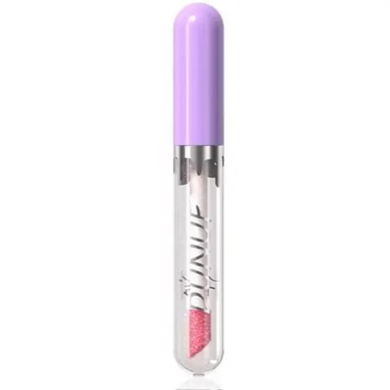 1 Gloss Labial de Longa Duração, Batom à Prova D'Água, Não Desbota, Não Gruda no Copo, Ideal para Iniciantes