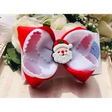 Laço papai noel /laços natalinos/ laço infantil natal