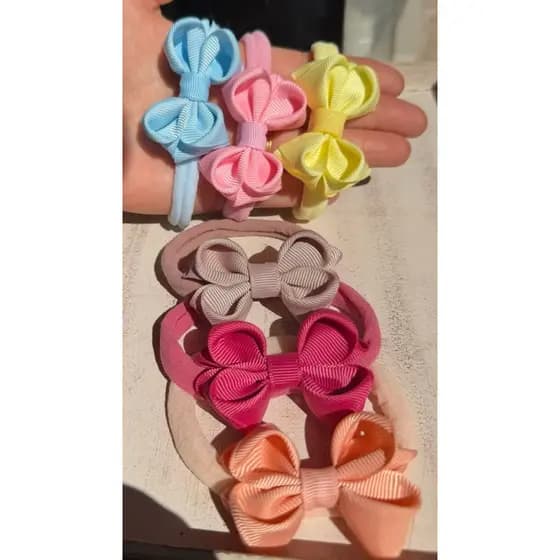 kit de faixinhas/kit faixa para bebe/faixa para bebê/lacos de bebe/presente para bebes/laços