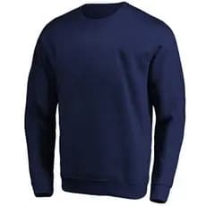 Blusa Moletom Masculina Flanelada Gola Careca Lisa Básica