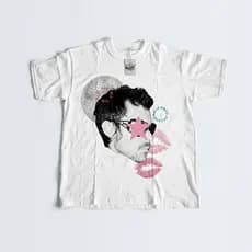 CAMISETA - HARRY STYLES -  KISS ALL THE TIME DISCO OCCASIONALLY - TOGETHER TOGETHER TOUR - 100% ALGODÃO  + BRINDES