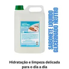 Sabonete Líquido Glicerinado Neutro 5 Litros Premisse Galão