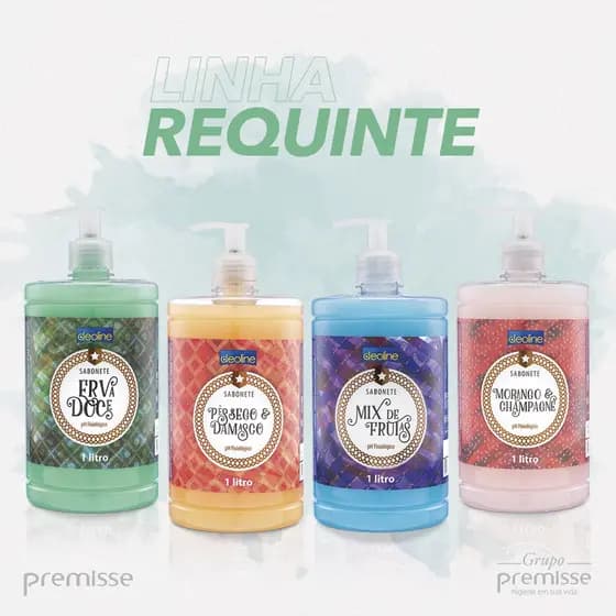 Sabonete Líquido com Hidratante Premisse 1 Litro - Válvula Pump