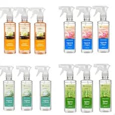 3 Uni Aromatizante Premisse Fragrâncias Naturais Spray 400ml