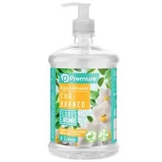1 Litro Sabonete Liquido Premisse Hidratante Chá Branco Facial e Corporal Aromaterapia pH Neutro