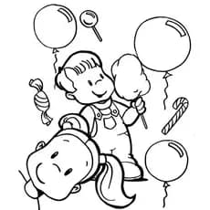 100 Desenhos para colorir (Misto) 2 por folha
