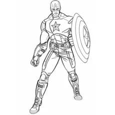 80 Desenhos da MARVEL  (Vingadores) para colorir  Tamanho A4  (ENCADERNADO)