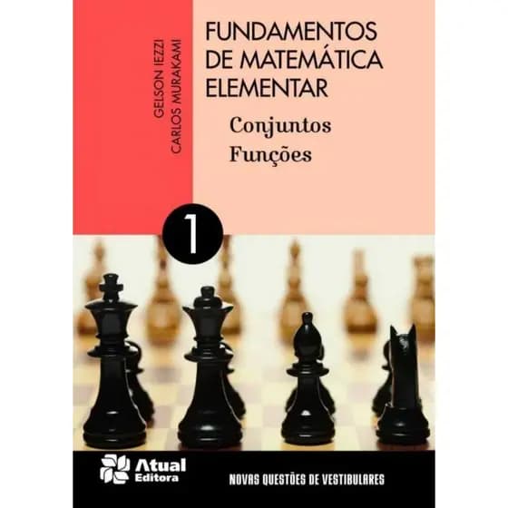 Coleção Fundamentos da matemática em 11 volumes , tamanho A5