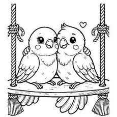 80 Desenhos de vários Pássaros  para colorir  Tamanho A4  (FOLHA OU ENCADERNADO)
