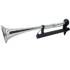 Buzina De Ar Corneta Carreta 63cm Super Forte Cromada Bike