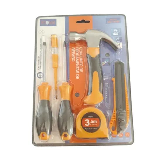 Kit conjunto de ferramentas 6 peças Inova