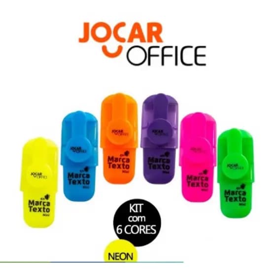 Mini marca textos - cores vibrantes