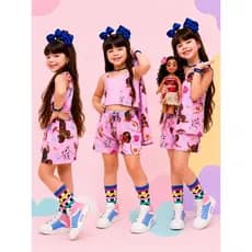 Conjunto Kimono Moana - Roupa Moana - Moana 2