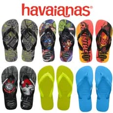 Chinelo Havaianas Infantil Kids Meninos Personagens Times Original