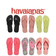 Chinelo Havaianas Feminino Slim Adulto Juvenil Personagens Estampas Original