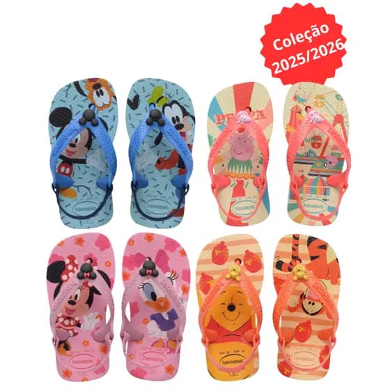 Chinelo Baby com Elástico Unissex Original