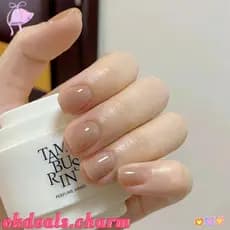 CHARM Unhas Postiças , Curtas Redondas , Cobertura Completa Destacável Cor Sólida Pontas De Francesas Para DIY