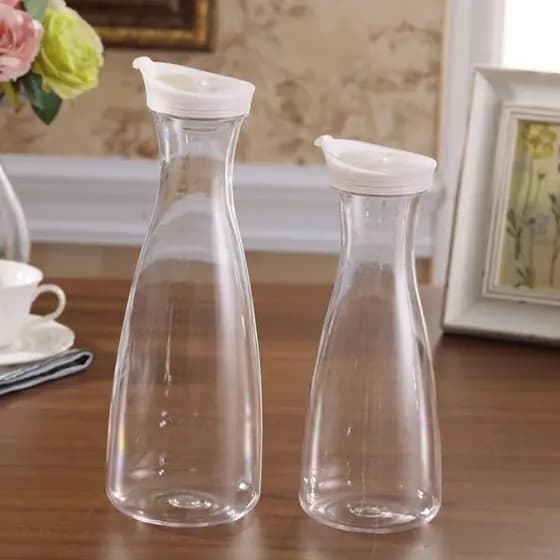 Garrafa De Água De Plástico De Qualidade Alimentar , Aparelho Para Bebidas De Grande Capacidade Com Tampa Transparente B