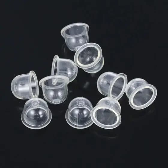 Lâmpada De Primer De Carburador , Combustível De Material De PVC De 19 Mm , Tampa De Carb De Bolha Transparente De 22