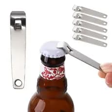 Abridor Ferramenta Oral Líquido Frasco Ampola Bom Aperto Manual Saca-Rolhas De Cerveja De Aço Inoxidável