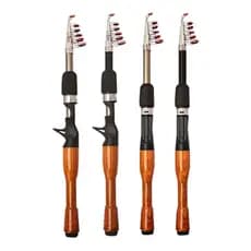Vara De Pesca Acessórios Giratória Ultraleve Mini Fiação/Fundição Material Carbono