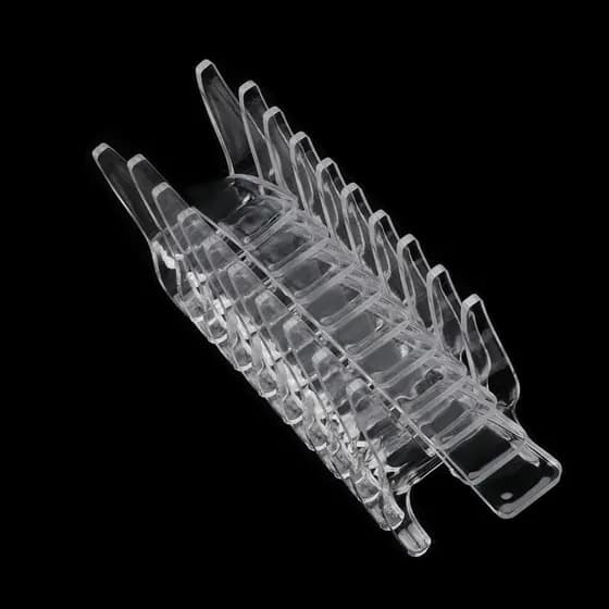 Suporte Mineral Coral 10pcs Acrílico Pequenos Geodos Colecionáveis Base De Apoio
