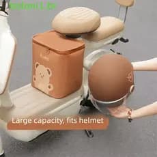 Bolsa De Armazenamento De Veículos Elétricos BOLONI , Guiador De Bicicleta De Desenho Animado De Grande Capacidade , À P